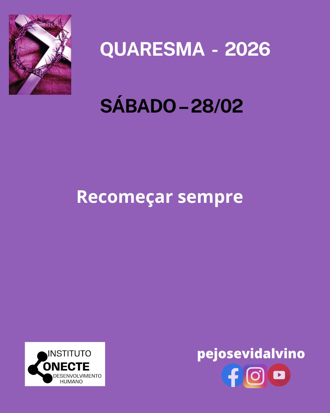 Recomeçar sempre