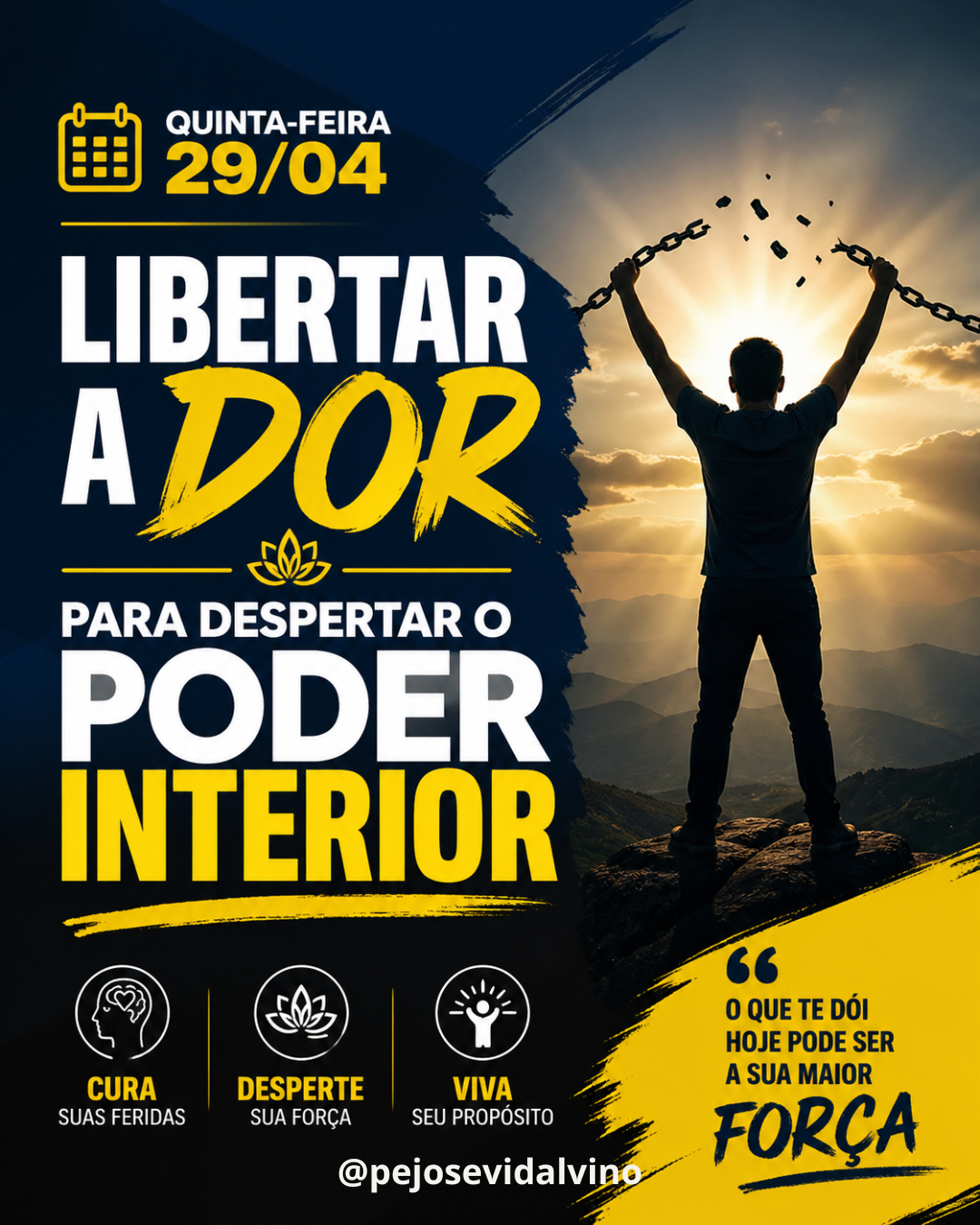 Libertar a Dor para Despertar o Poder Interior