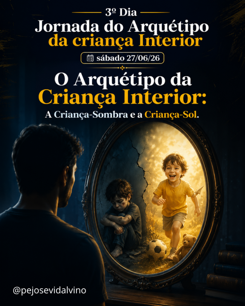 3º Dia - Sábado – 27/06
O Arquétipo da Criança Interior: A Criança-Sombra e a Criança-Sol
