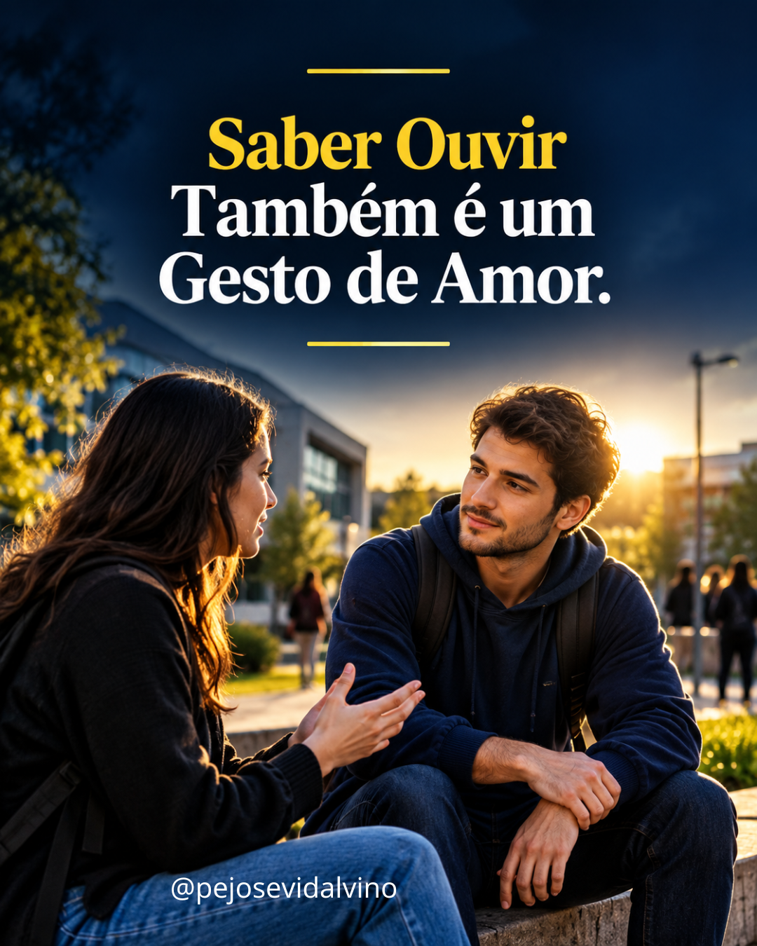 Saber Ouvir Também é um Gesto de Amor